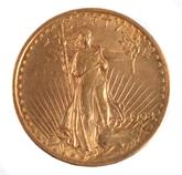 20 Dollar Gold 1908