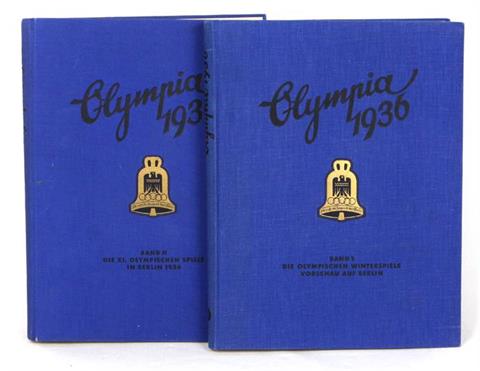 2 Bände Olympia 1936