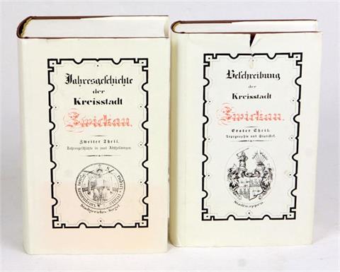 2 Bände Chronik Zwickau