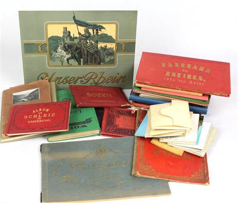 Sammlung 25 Reisebücher u.a. 1900/25