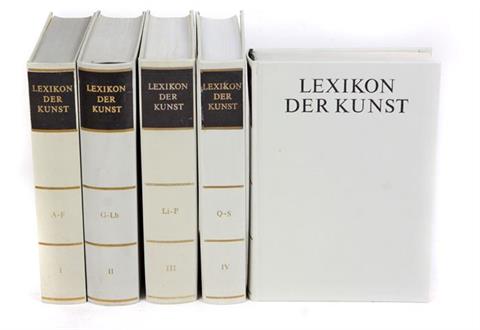 Lexikon der Kunst in fünf Bänden