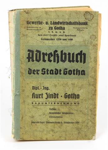 Adreßbuch der Stadt Gotha1940/41