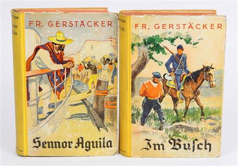 2 Bände Friedrich Gerstäcker 1929/30