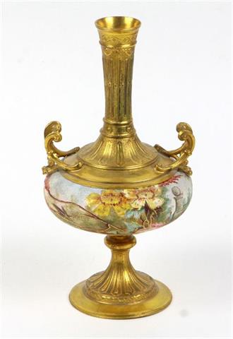 feuervergoldete Vase