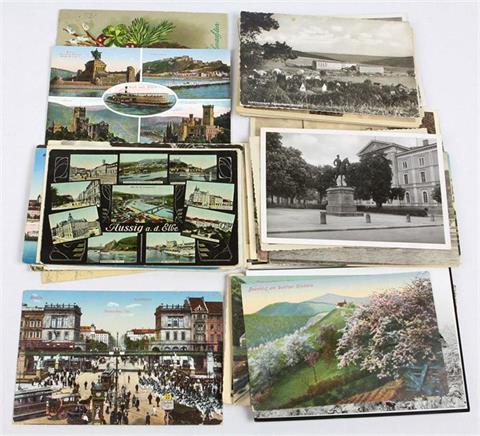 70 Postkarten 1907/59