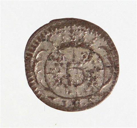1 Pfennig Sachsen 1727 IGS
