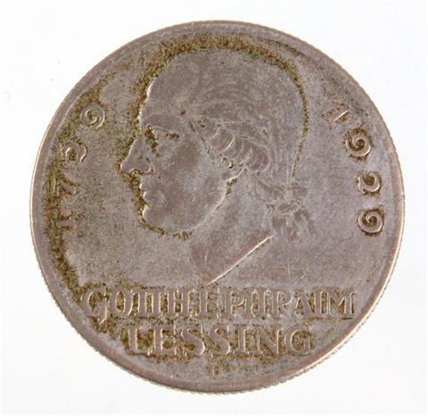 3 Reichsmark 200. Geburtstag Lessing 1929D