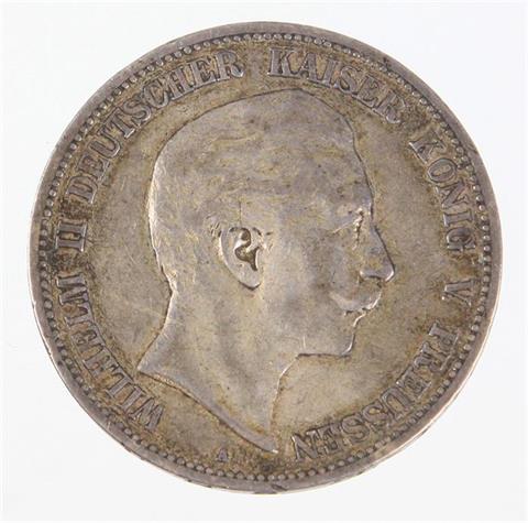 5 Mark Wilhelm II Preussen 1904 A