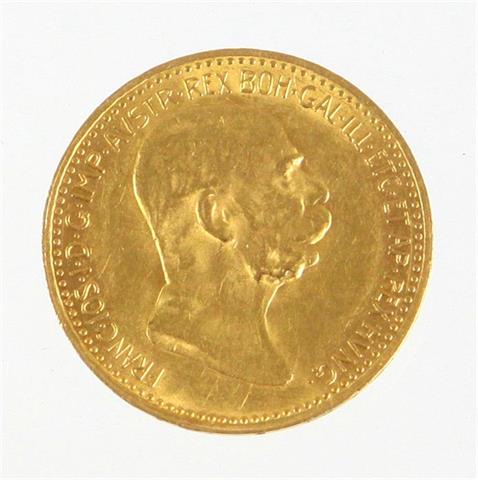 Gold 10 Kronen Österreich 1909