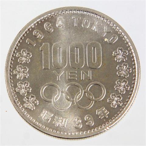 1000 Yen Japan Olympia 1964