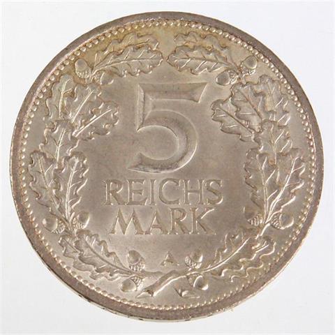 5 Reichsmark Rheinland 1925 A