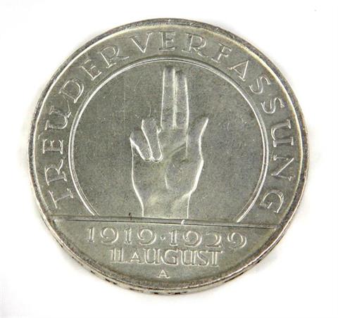 3 Reichsmark Hindenburg 1929A