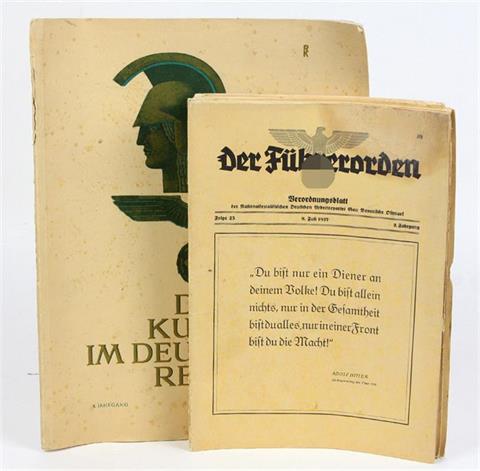 7 Hefte der Führungsorden 1937/39 u.a.