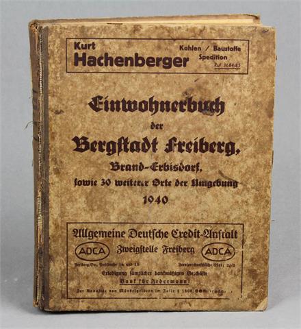 Einwohnerbuch Freiberg