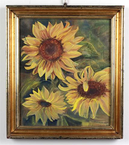 Sonnenblumen - Göhler-Malter 1947