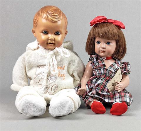 Schildkröt Puppe und Massekopf Baby
