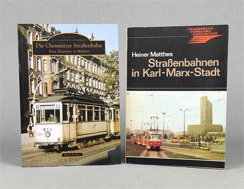 2 Bücher Straßenbahn Chemnitz