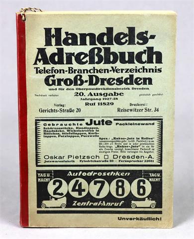 Handels-Adreßbuch Groß-Dresden 1927/28