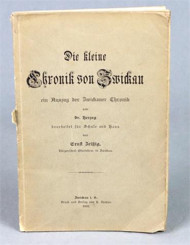 Die kleine Chronik von Zwickau 1901