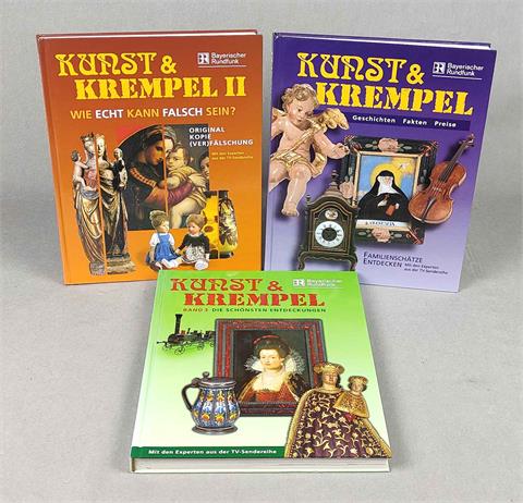 3 Bände Kunst & Krempel