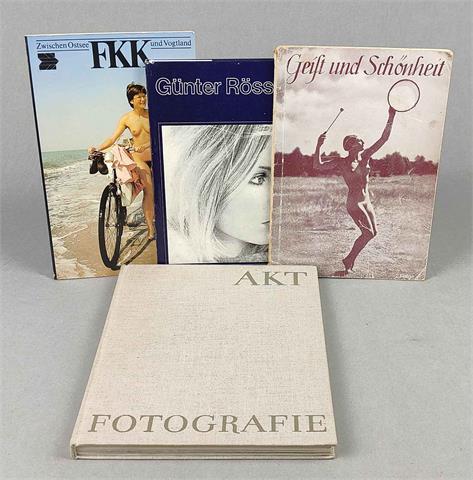 4 Bücher Aktfotografie 1939/88