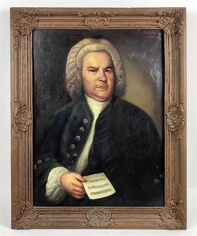 Bach Portrait - Scholz, Freidank