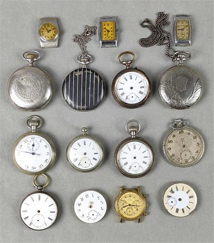 Armband- / Taschenuhren und Werke