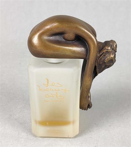 Parfüm Flakon mit Bronze Akt