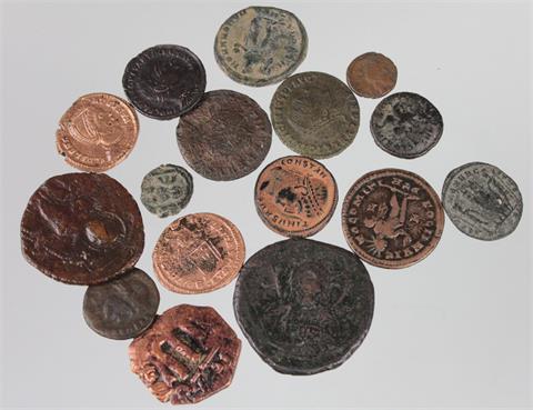 16 Kleinmünzen Antike
